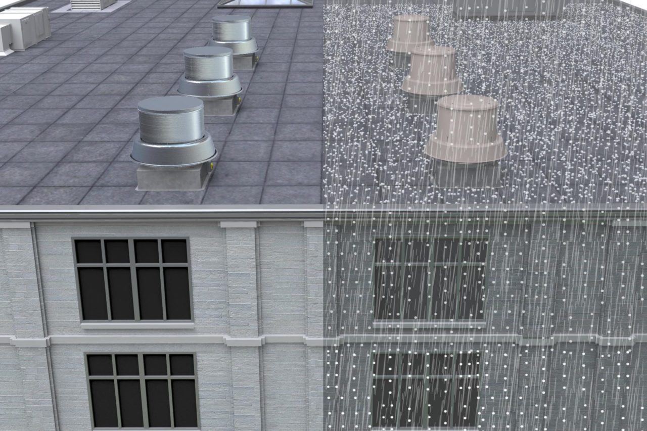 Centrifugal Roof and Wall Exhausters - Downblast Roof Exhaust - Hooded ...