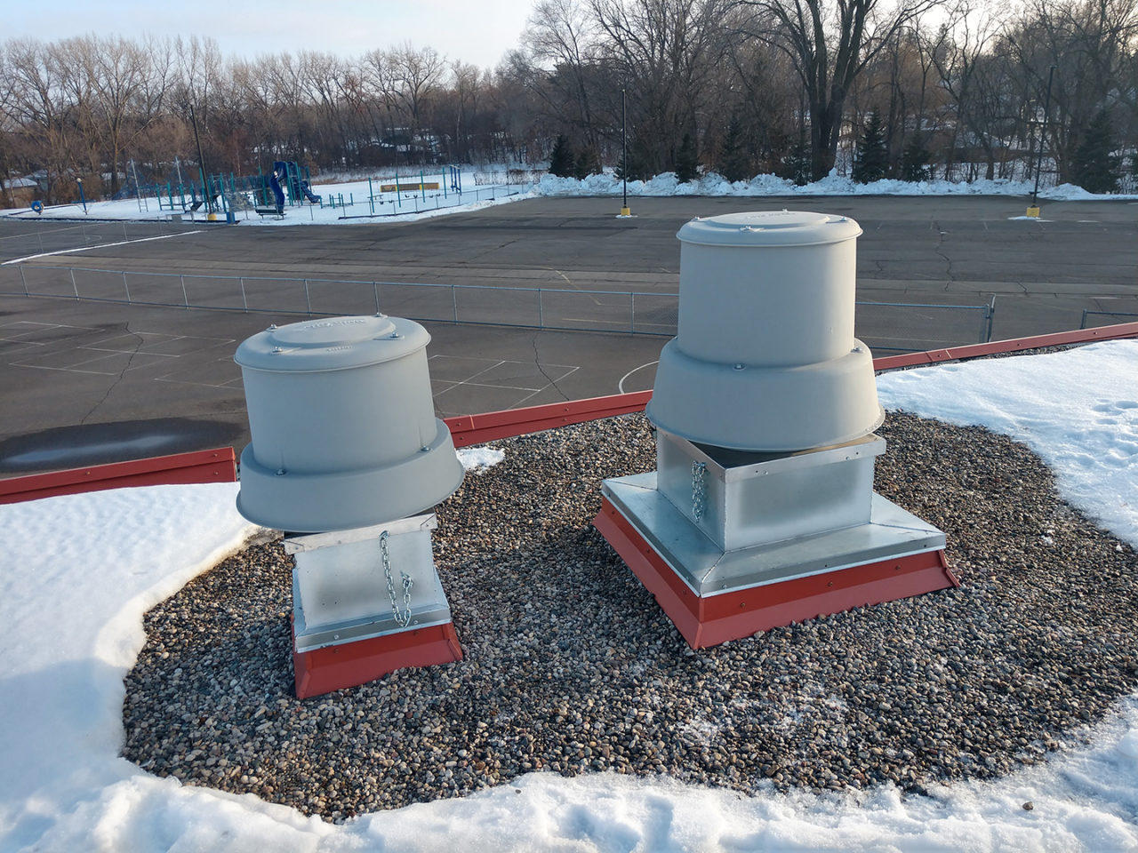 Centrifugal Roof and Wall Exhausters - Downblast Roof Exhaust - Hooded ...
